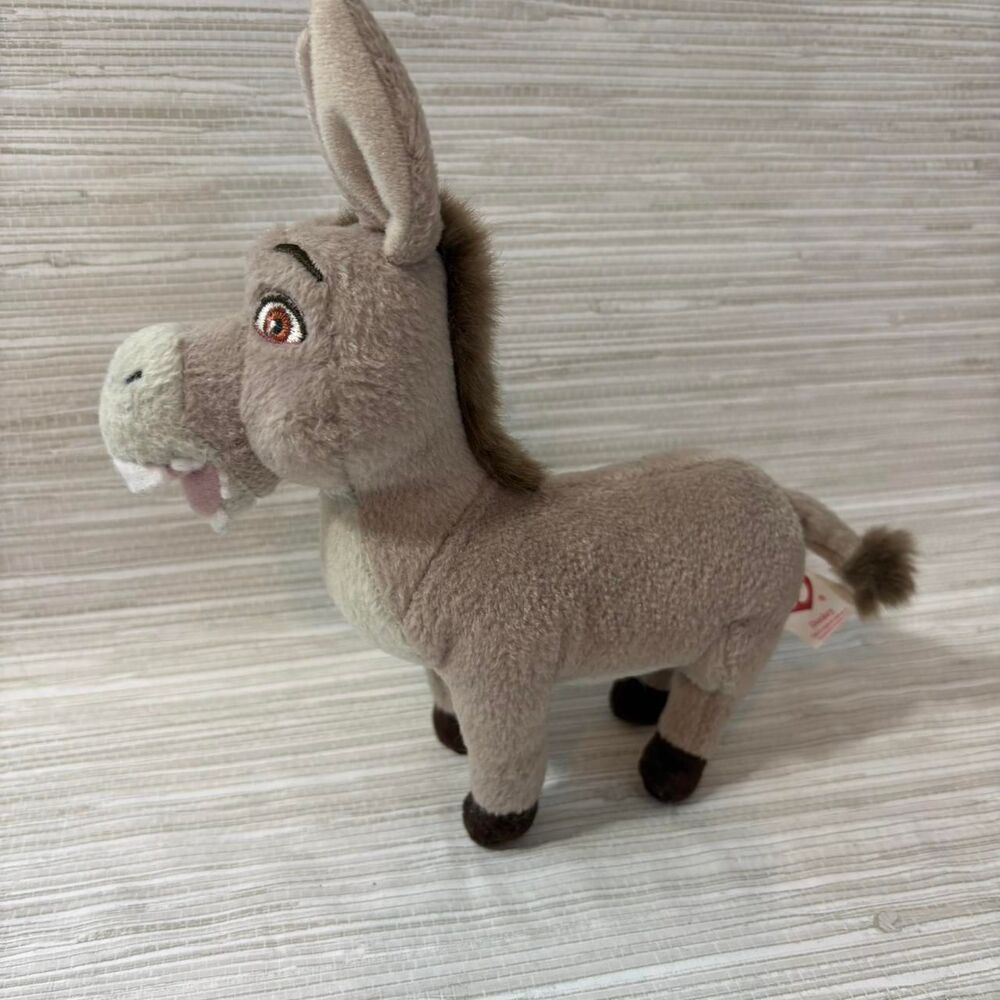 Y2K TY SHREK Donkey stuffed animal VGUC